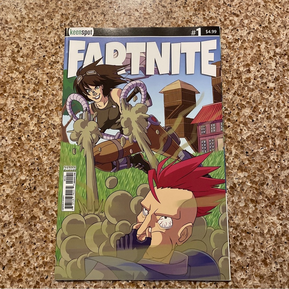 Fartnite #1 Keenspot Blown Away Variant Comic Book